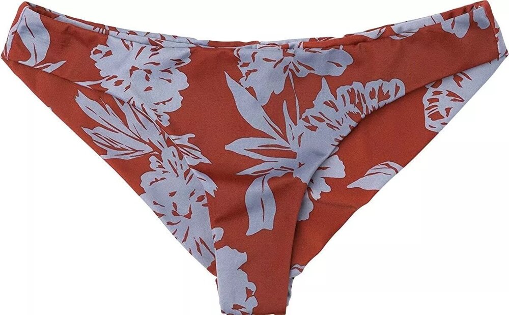 RVCA Women's Deserted Cheeky Swim Bottom sz XL
